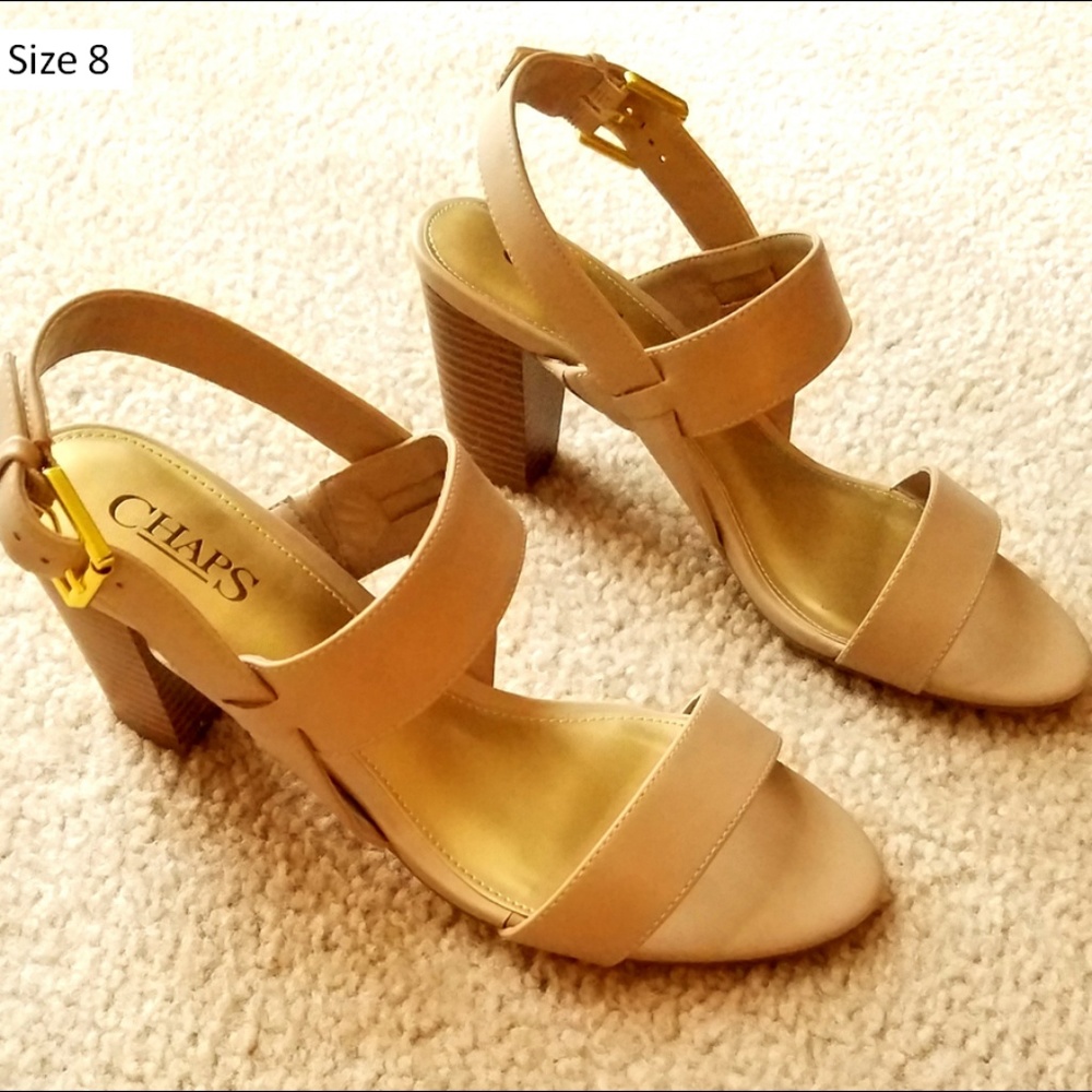 Chaps Nude Heels